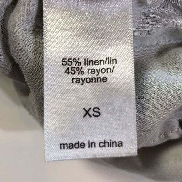 Maurices Green Linen Blend Elastic Waist Women's Shorts XS - Picture 4 of 7